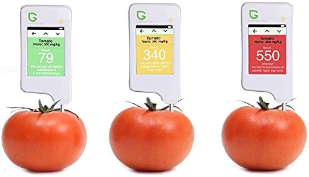 Dual probes checking tomato safety